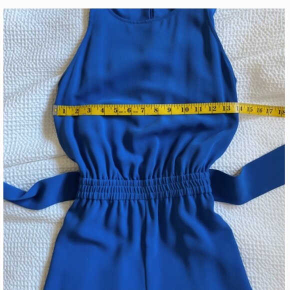 Club Monaco Taye Blue Romper - Picture 7 of 9